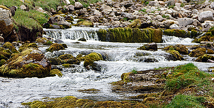 foto van een waterval